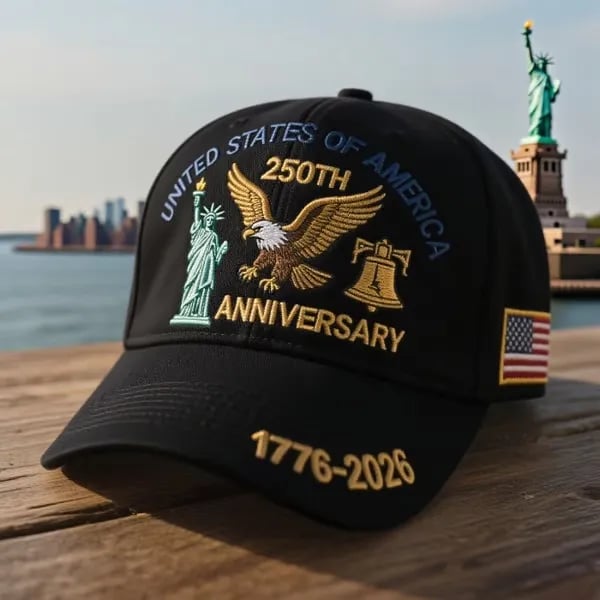 🔥Last Day 49% OFF - Eagle & Liberty – Sfrcord® United States 250th Anniversary Hat✨(Breathable & Lightweight Comfort & Unisex Fit) D01