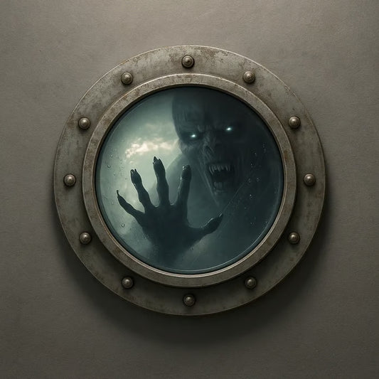 CZTICLE® Haunted Porthole Wall Decor D01