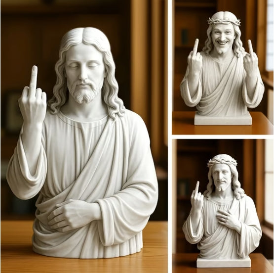 CZTICLE® Jesus with Attitude - Original “Talk to the Hand” icon! D01