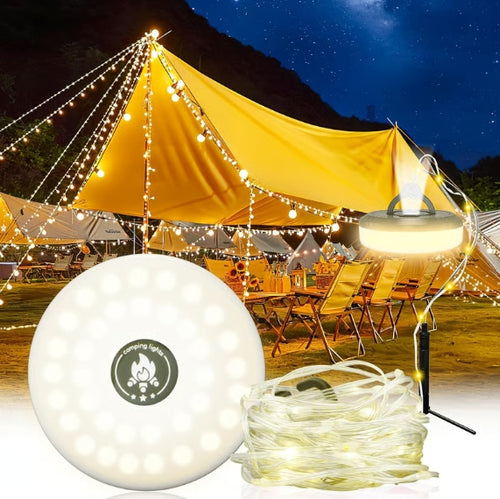 Billhol® Outdoor Waterproof Portable Stowable String Light D03