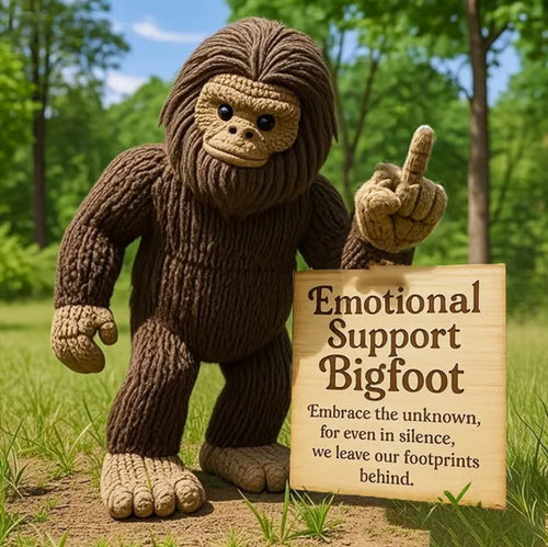 Cilifer® Handmade Emotional Support Crochet Bigfoot D03