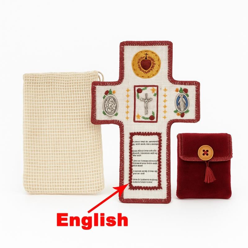 Cilifer® 🔥Handmade Catholic Prayer Pocket✝️ D01