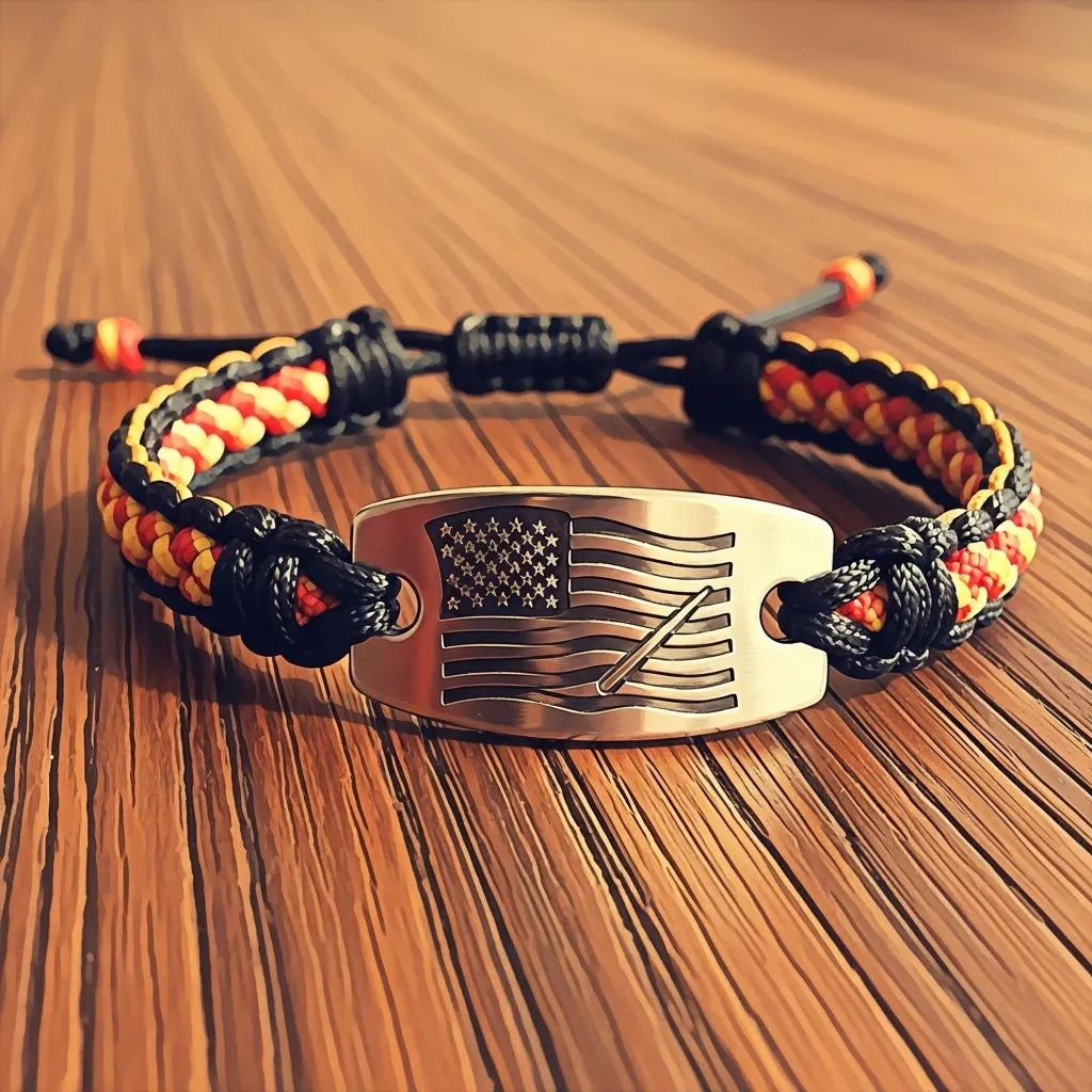 CZTICLE® Adjustable Patriotic Wristband D01