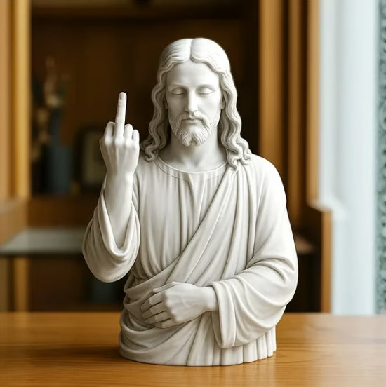 CZTICLE® Jesus with Attitude - Original “Talk to the Hand” icon! D01