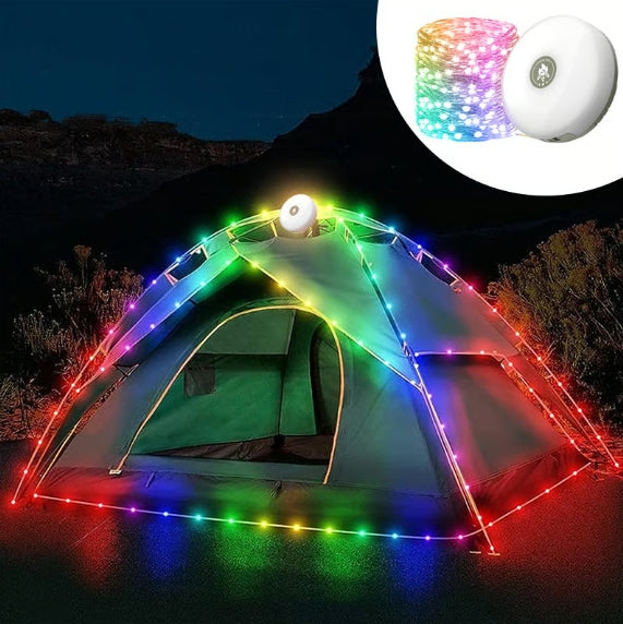 Billhol® Outdoor Waterproof Portable Stowable String Light D03