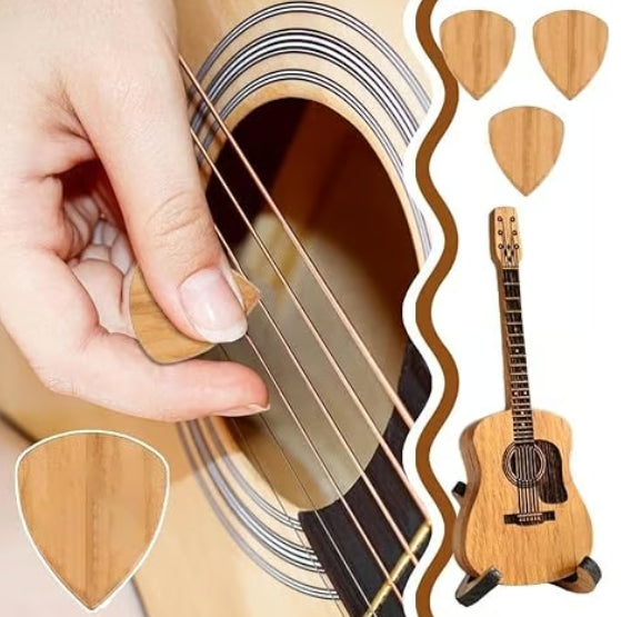 CZTICLE® ⏰LAST DAY 59% OFF🎁Wooden Acoustic Guitar Pick Box🎸 D04