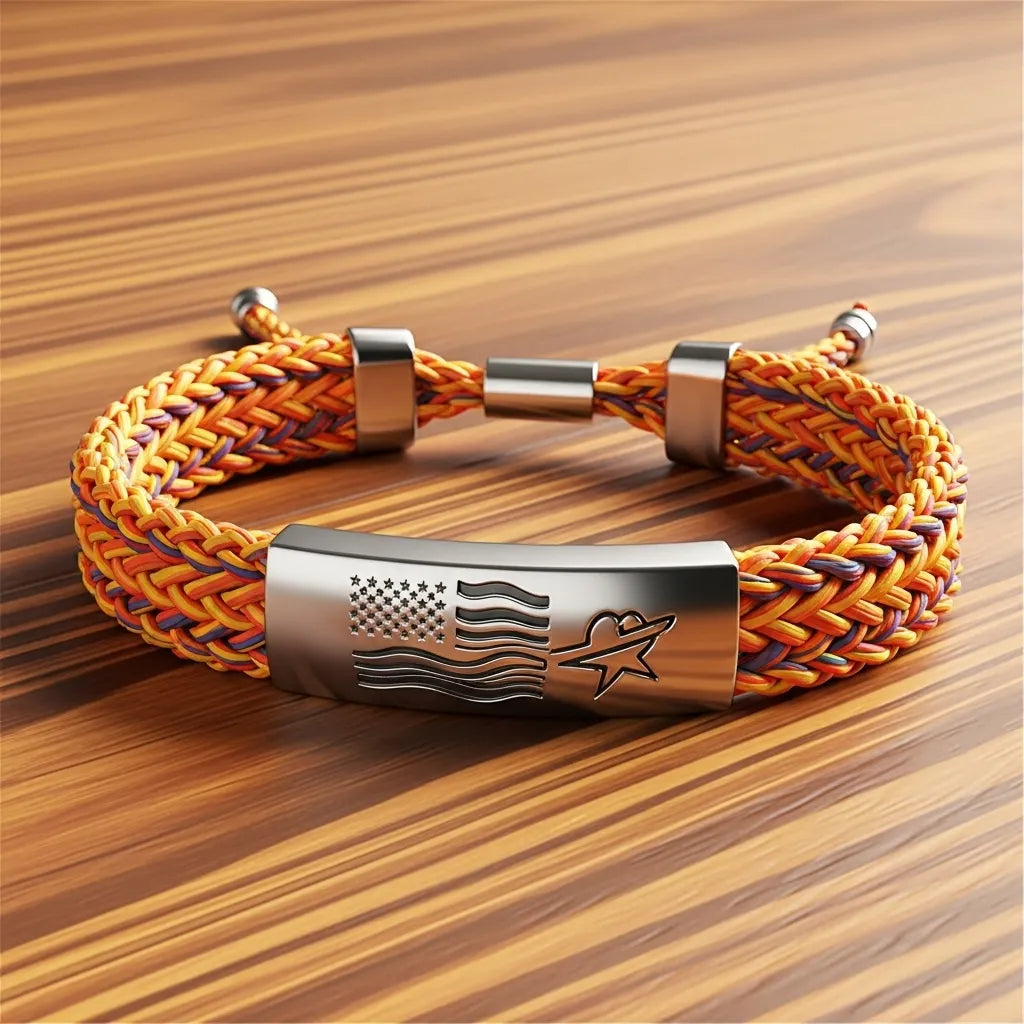 CZTICLE® Adjustable Patriotic Wristband D01