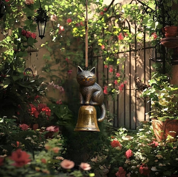 CZTICLE®  ✨LAST DAY ONLY 49% OFF🔥Handmade Retro Cat Wind Chime D02