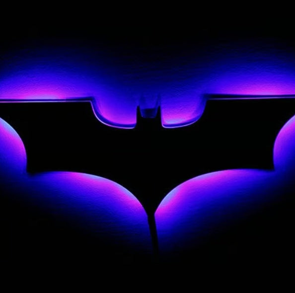 Billhol® 16 colors 3D creative superhero LED atmosphere wall light⚡🦇 D02