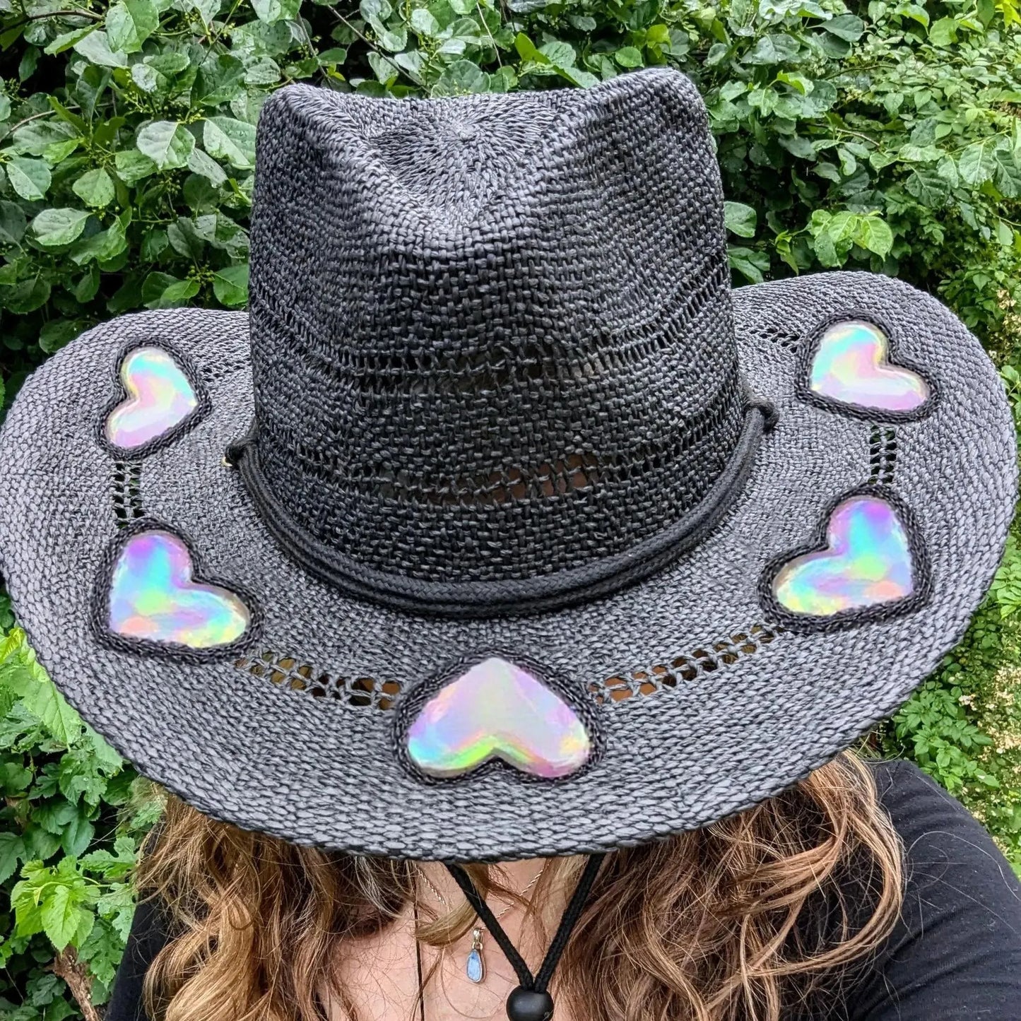 Sfrcord® Last Day 50% OFF🔥Suncatcher Cowgirl Straw Prism Hat D01
