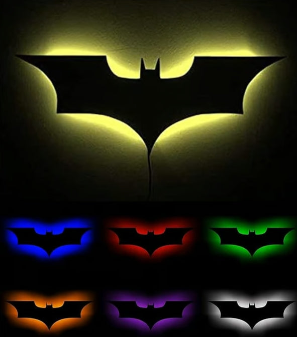 Billhol® 16 colors 3D creative superhero LED atmosphere wall light⚡🦇 D02
