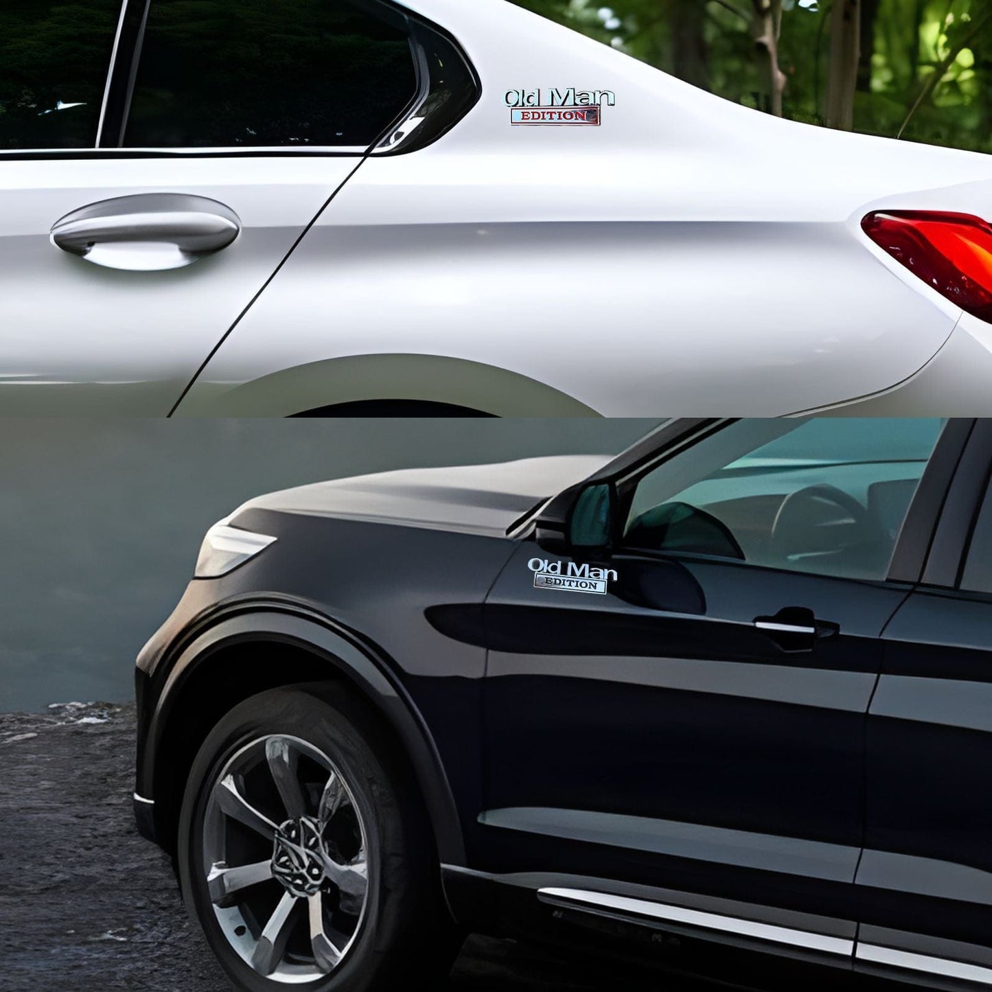 CZTICLE® 🚗 Old Man Edition Car Emblem D02
