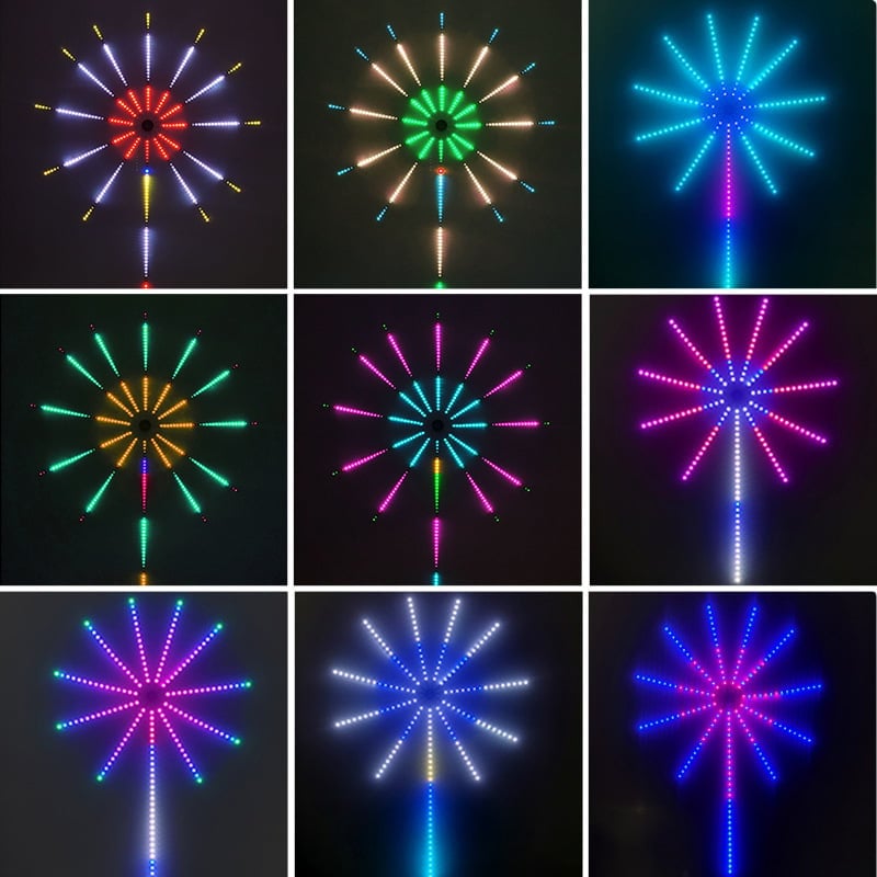 Cilifer® 🔥🎁💡WiFi Bluetooth Smart Fireworks Led Light D01