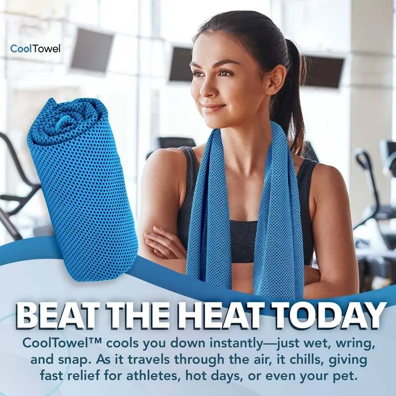 Cilifer® 🔥Buy 1 Get 1 Free🔥Cold Sweat Towel You Can Use Anywhere. Anytime! Reusable Soft Absorbent Cooling Portable D02