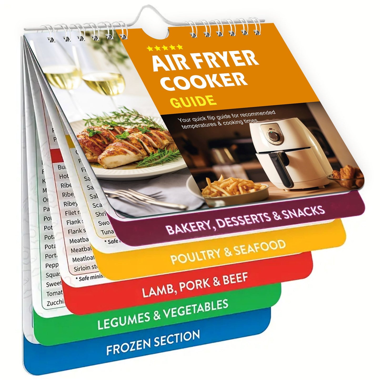 Cilifer® 🔥 Air Fryer Magnets Guide Booklet D01