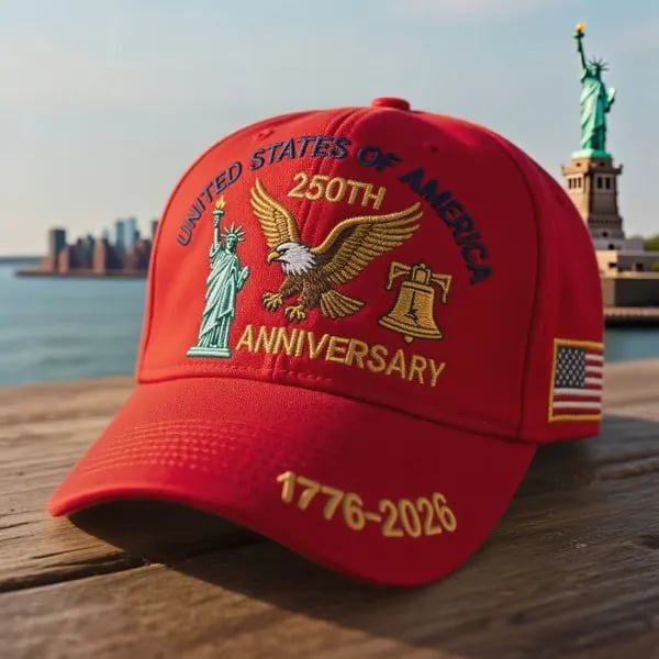 🔥Last Day 49% OFF - Eagle & Liberty – Sfrcord® United States 250th Anniversary Hat✨(Breathable & Lightweight Comfort & Unisex Fit) D01