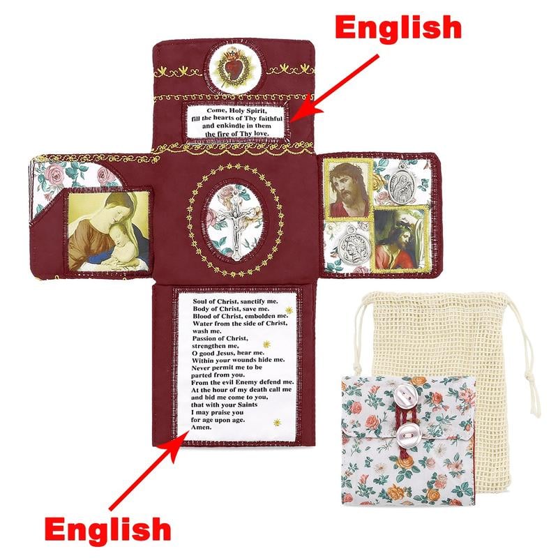 Cilifer® 🔥Handmade Catholic Prayer Pocket✝️ D01