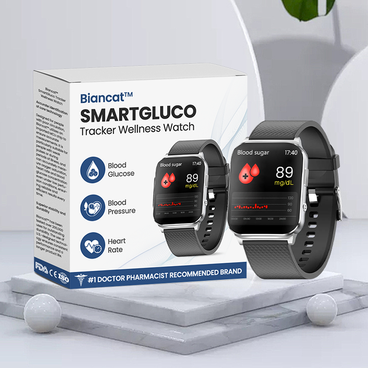 Biancat™ SmartGluco Tracker Wellness Watch D01