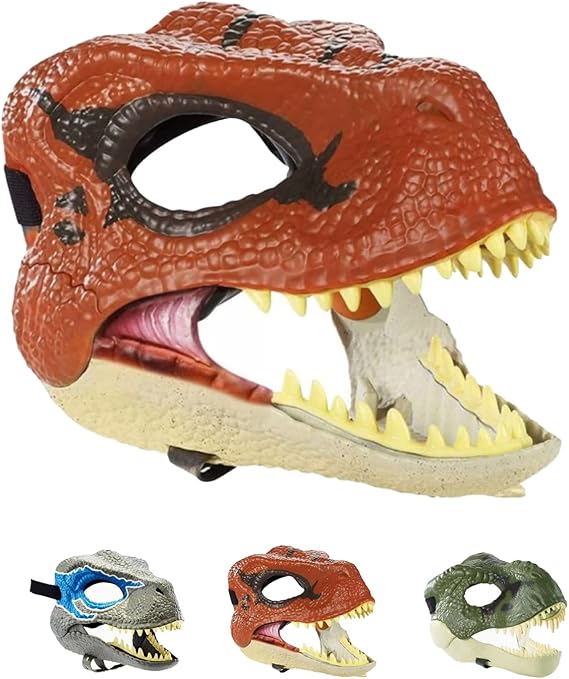 Cilifer® 🔥HOST SALES 49% OFF🔥Dino Role-Play Mask with Moving Jaw D01