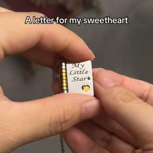 CZTICLE®  🔥 A graduation jewelry full of love✨My little star book necklace D01