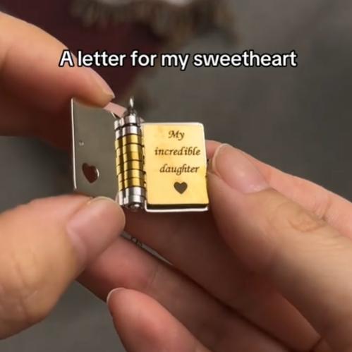 CZTICLE®  🔥 A graduation jewelry full of love✨My little star book necklace D01