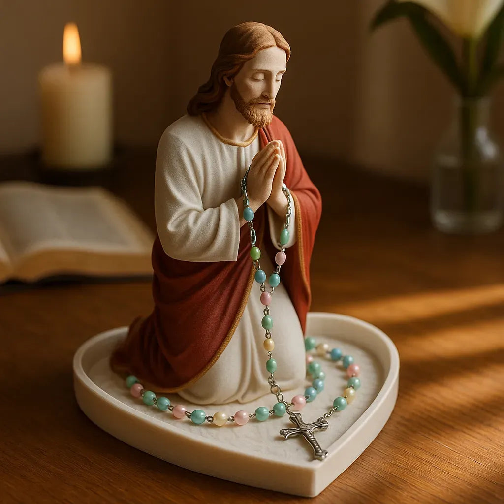 CZTICLEĀ® š„Virgin Mary Rosary Holder D01