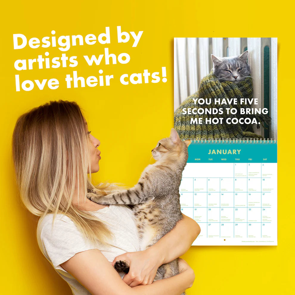 Cilifer®🔥2026 Pissed-off Cats Calendar D01