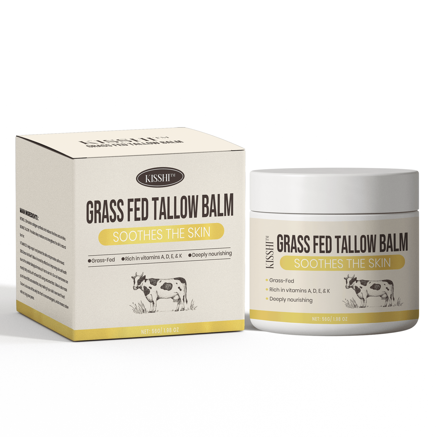 KISSHI™ Grass Fed Tallow Balm D01