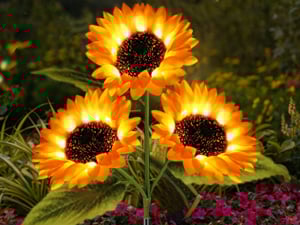 Cilifer® 🔥🌞Solar LED Sunflower Garden Lights-29.6inch/75cm D02