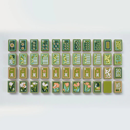 Cilifer®🔥2025 Noticeablek®Hand-Painted Mahjong Tiles Set D01