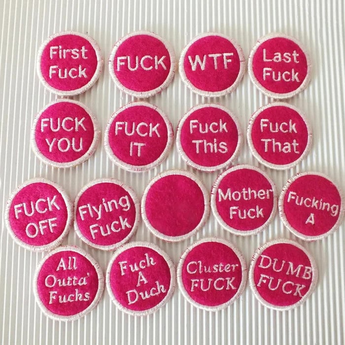 CiliferĀ®š„Big Bag of F*cks to Give Zipper Pouch D01