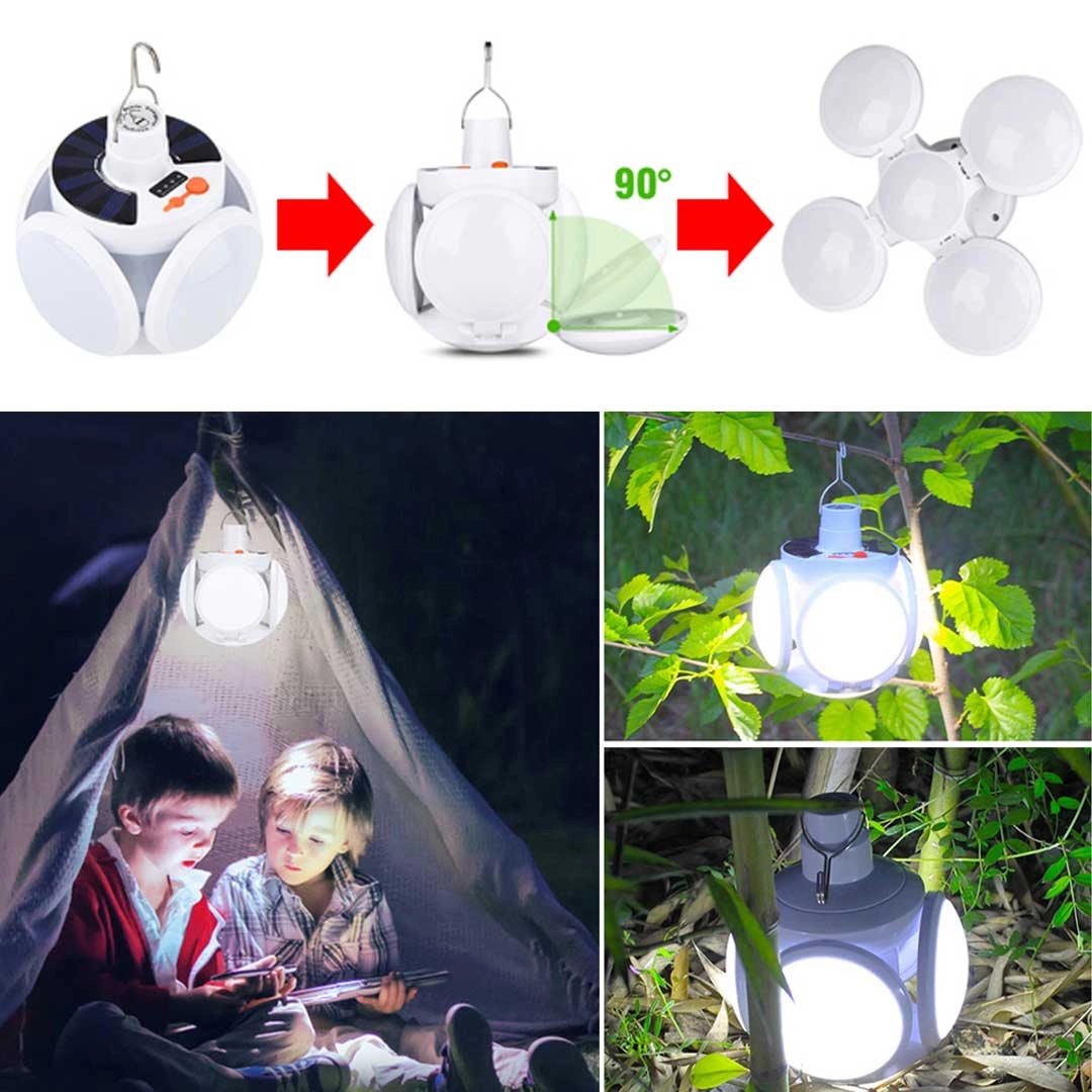 Billhol® 🏆Flash Sale⚡ 50K+ SOLD! Almost Gone-💥🔥2 in 1 Folding Solar Lamp D01