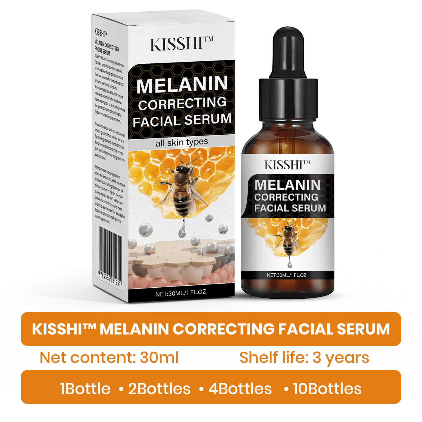 Fast Dark Spot Remover-KISSHI™ Melanin Correcting Facial Serum D02