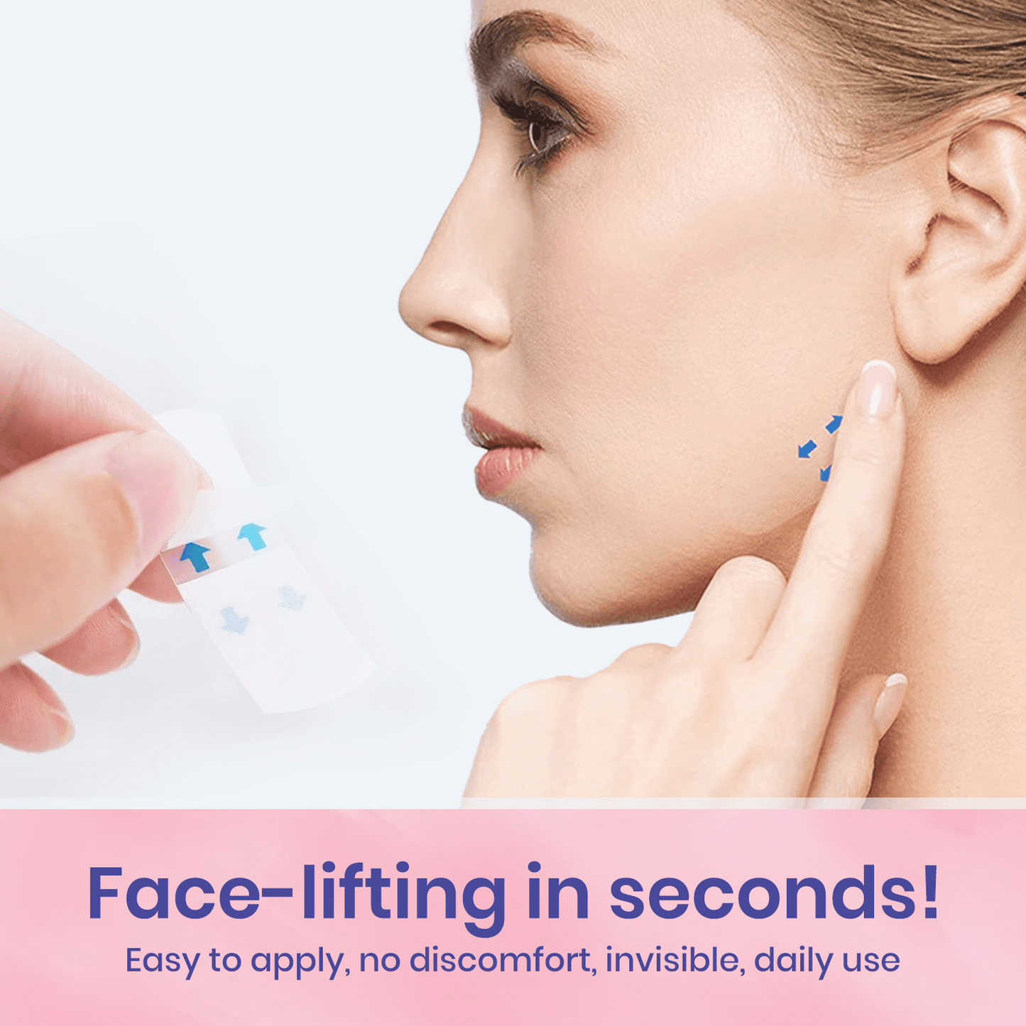 Luhaka™ V-Face Lifting Invisible Adhesive Tape D01