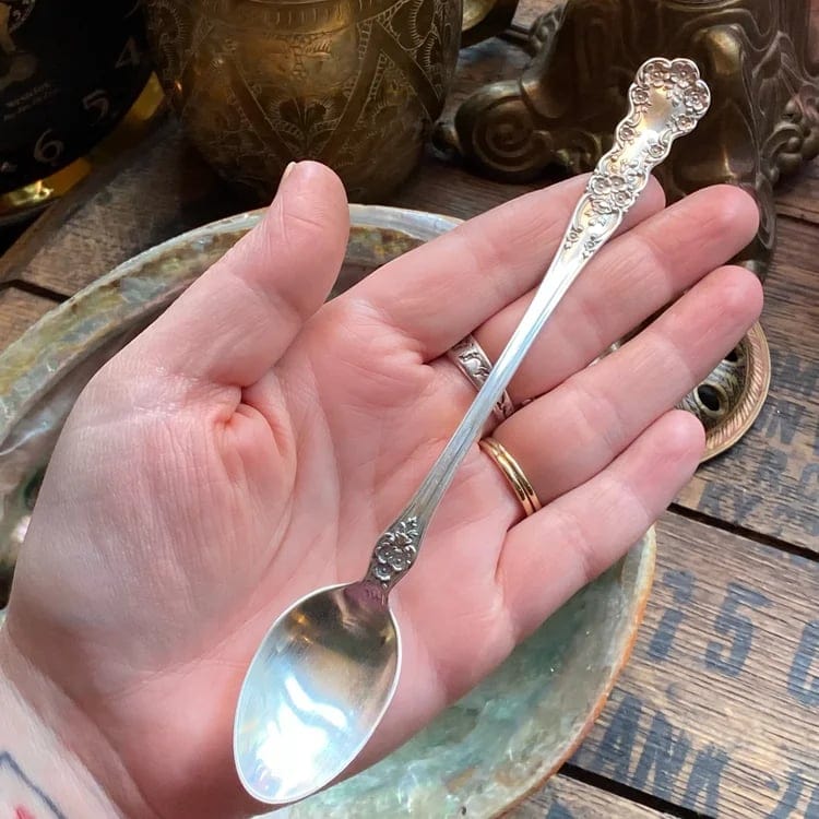 CZTICLE®🔥LAST DAY 60% OFF✨Handmade Sterling Spoon Necklace -Handmade Sterling Spoon Necklace Crafted from Authentic Vintage Silverware D01
