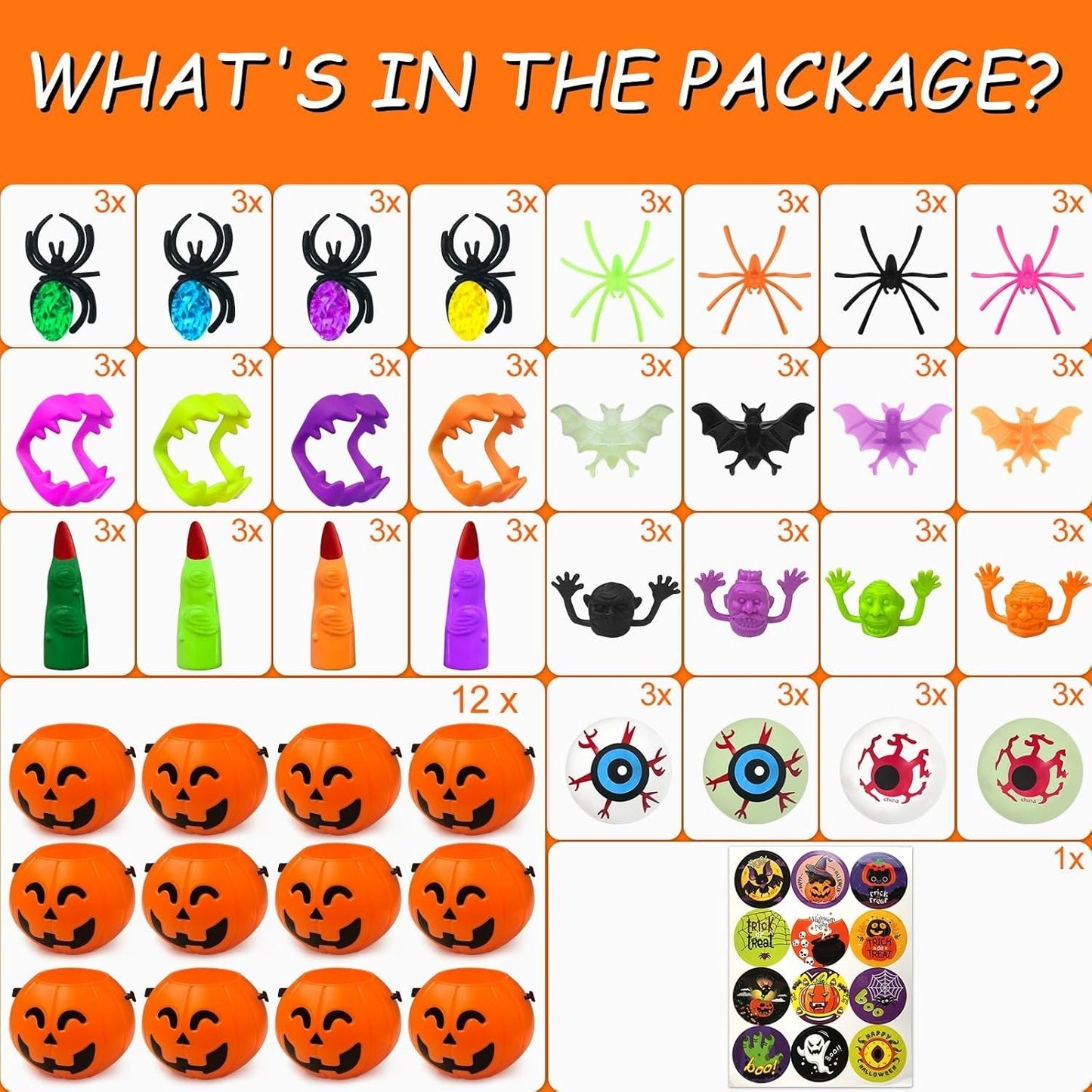 🔥LAST DAY 50% OFF🎃Halloween Party Favors for Kids D02