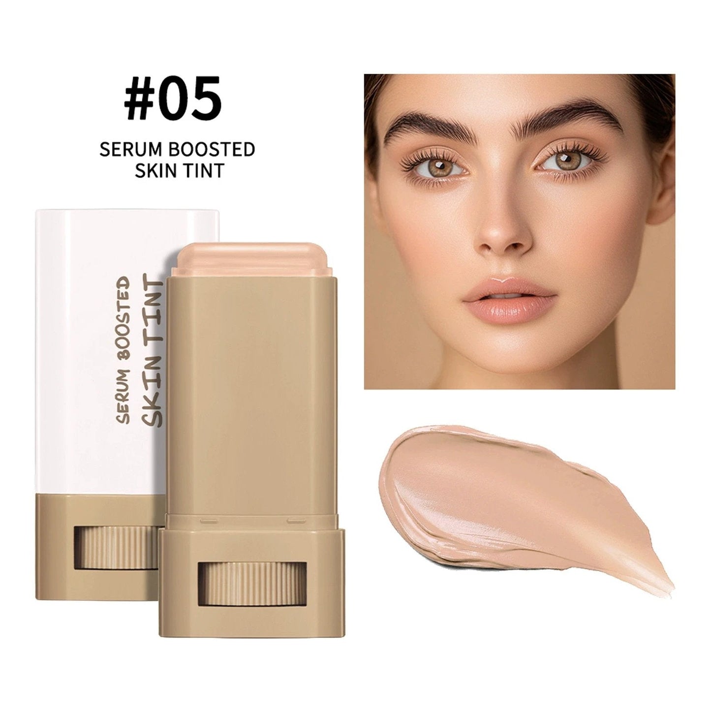 Luhaka® 🔥Foundation Stick Beauty Balm Serum Boosted Skin Tint D01