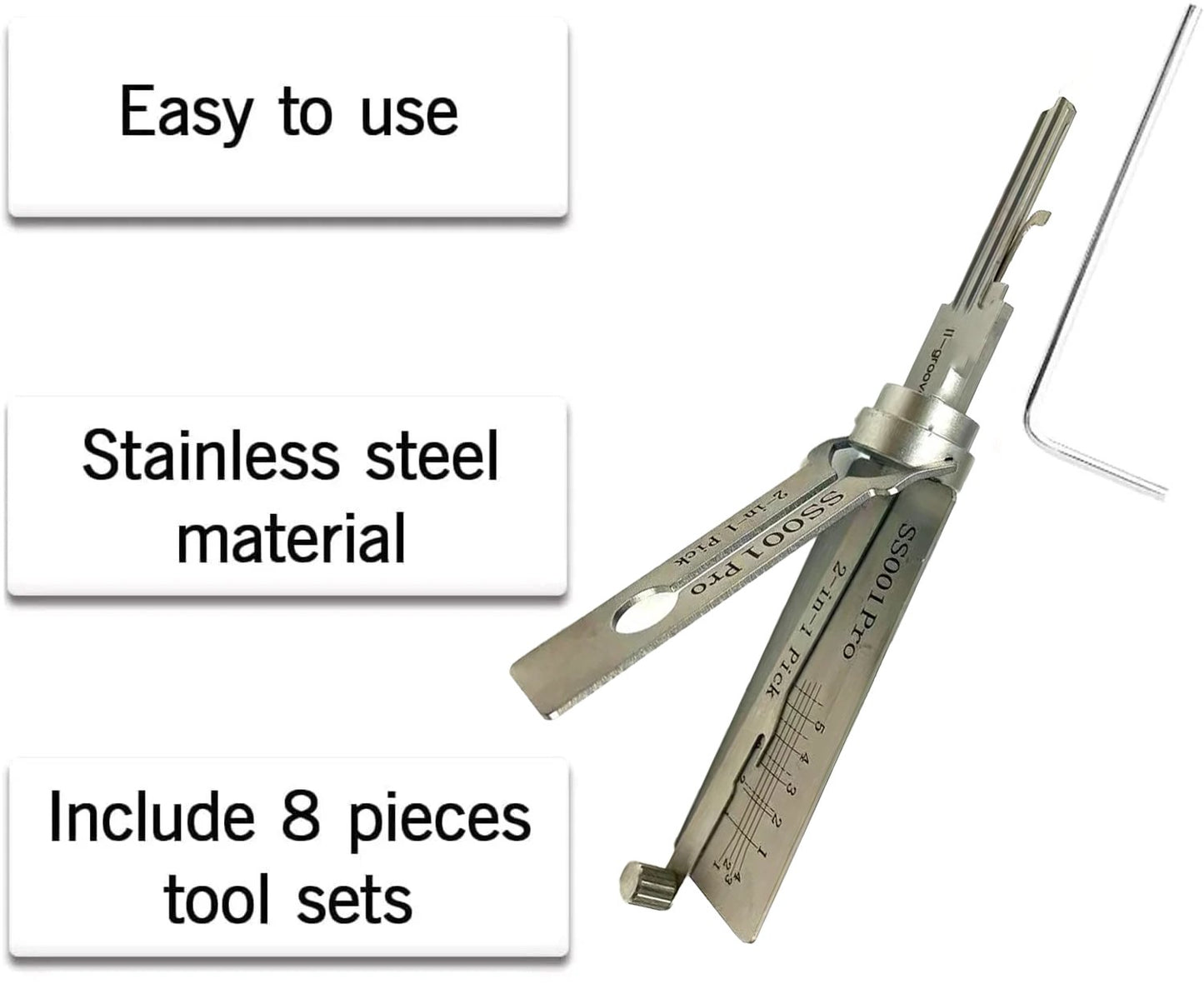 Cilifer® 🔥Stainless Steel Key Decoder D02