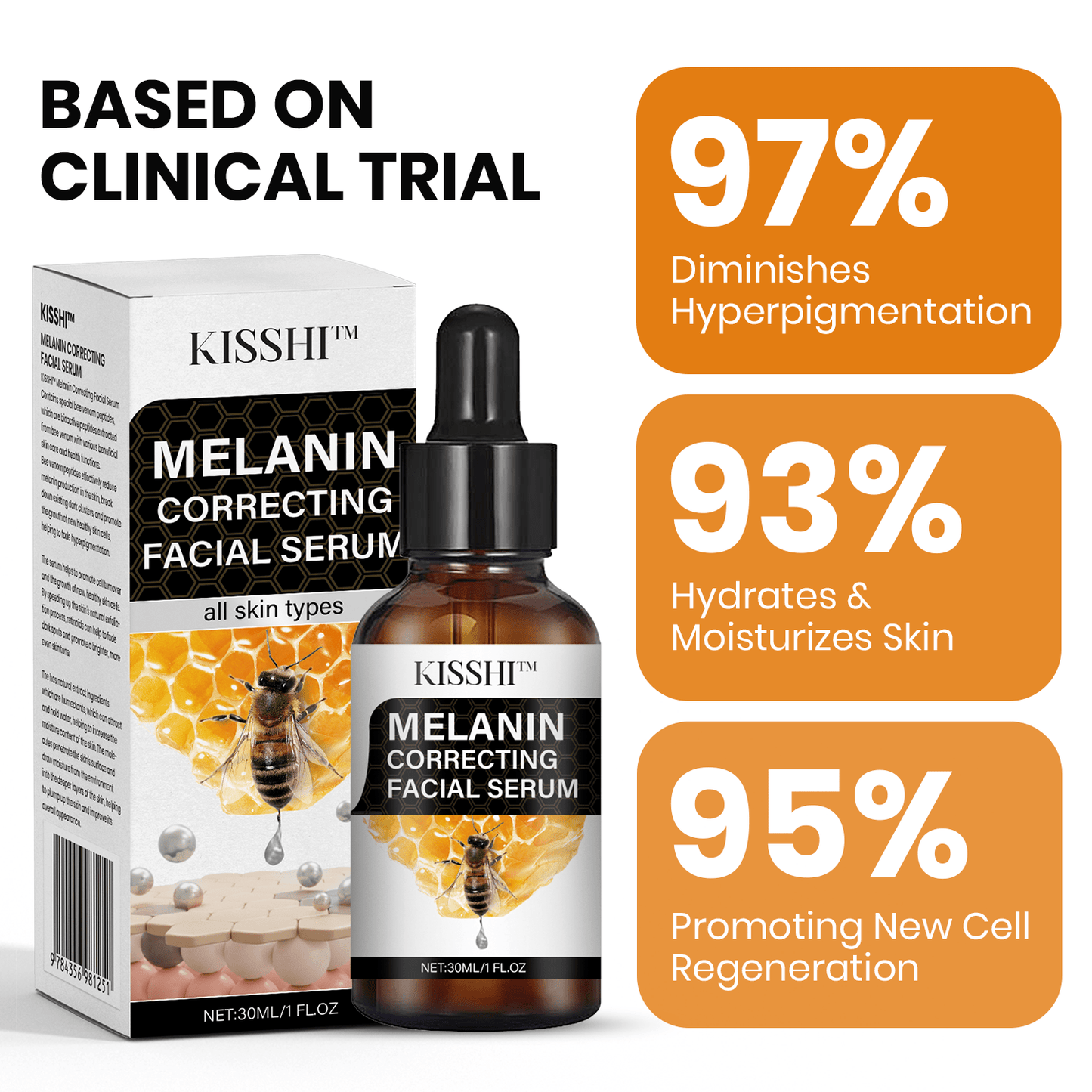 Fast Dark Spot Remover-KISSHI™ Melanin Correcting Facial Serum D02