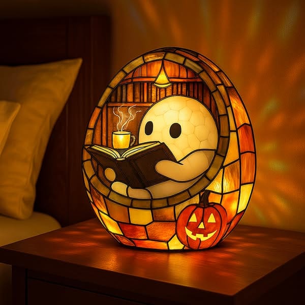 Billhol® 🔥Last Day Promotion 50% OFF🔥 - Ghost Reading Book Lamp D01