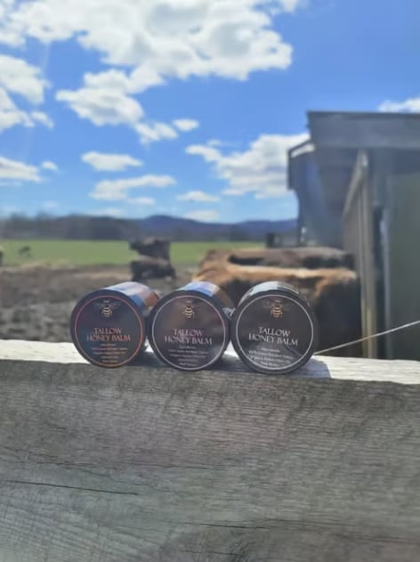 Luhaka® 🔥 🍯Handmade Organic Grass-Fed Beef Tallow Balm with Raw Honey 🌿 D02