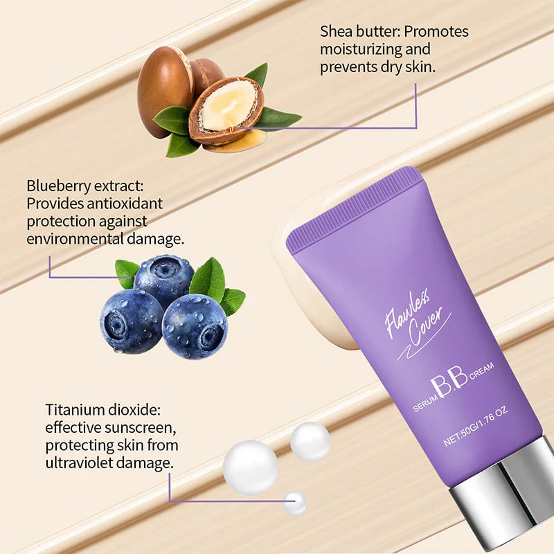 Luhaka® 🔥Moisturizing Lightweight BB Cream D01