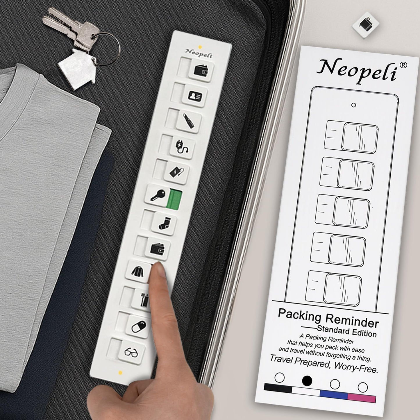 CiliferĀ® š„2025 NEW ARRIVALš„Packing Reminder - Reusable Travel Checklist D02