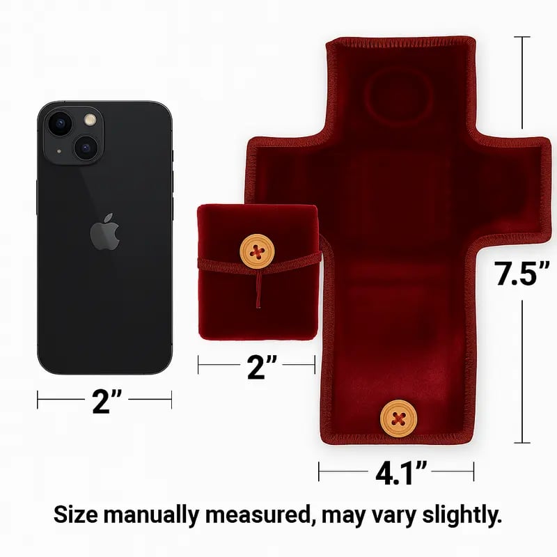 Cilifer® 🔥Handmade Catholic Prayer Pocket✝️ D01