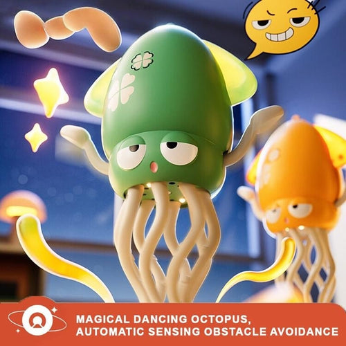Cilifer® 🔥Electric Crawling Octopus Toy with LED Lights & Music D04