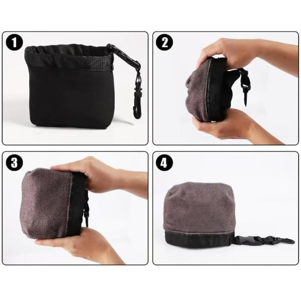 LUHAKA®  Golf Club and Golf Ball Cleaning Bag