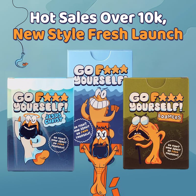 Go F***  Yourself NEW Fucks ONLY - Jesus Christ & Boomers Editions- Early Month Release D01