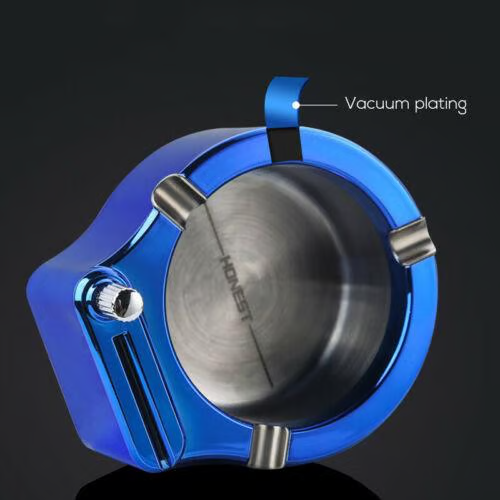 CZTICLE® 💥Retro Metal Ashtray Ten Thousand Match Lighter🔥 D01