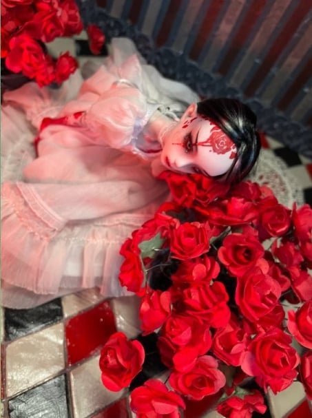 CiliferĀ®š„LAST DAY 50% OFFš¤Whimsical Alice-Inspired Art Dollš D01