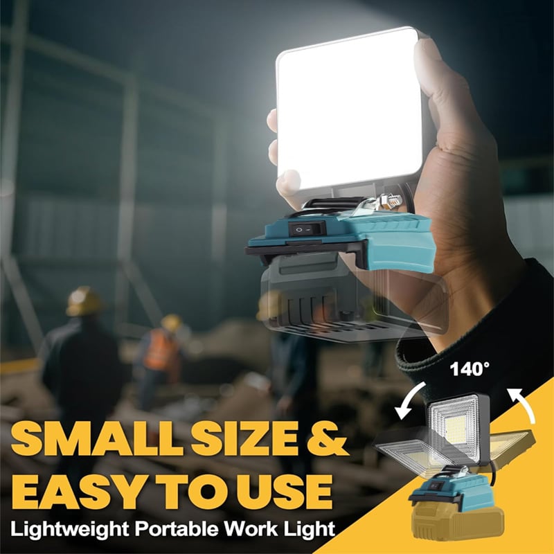 Billhol® 🔥3000LM Cordless LED Work Light with charging Ports D01